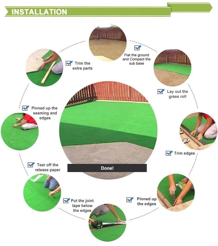 waterproof realistic Artificial Turf Carpet