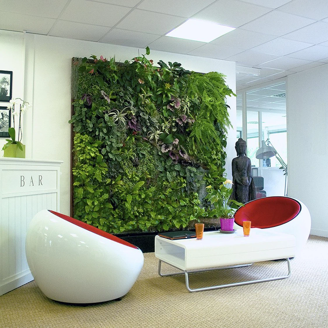 3D Artificial Plant Wall 3D Artificial Plant Wall