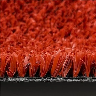 تھوک سرخ مصنوعی گھاس کے کھیل کے میدان کی ٹینس گھاس اور باسکٹ بال ٹرف